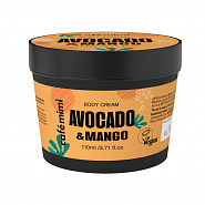 Body Cream Avocado & Mango, 110ml