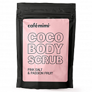 Coconut Body Scrub Pink Salt & Passion Fruit, 150g
