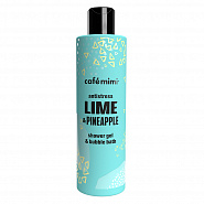Shower Gel & Bubble Bath Antistress Lime & Pineapple, 300 ml